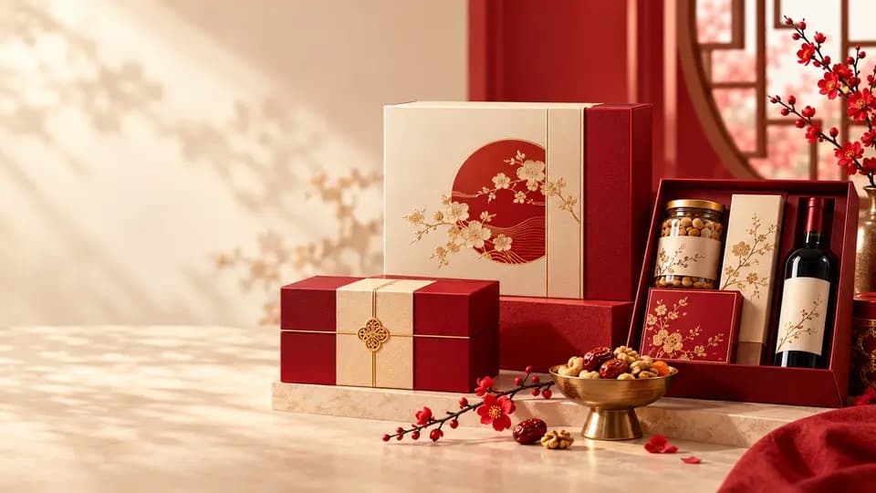 Tự thiết kế hộp quà Tết